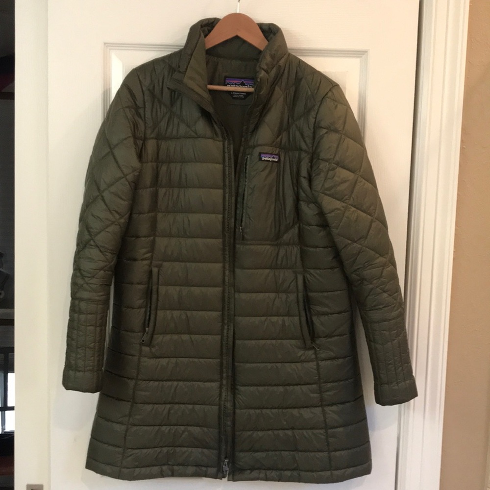 Patagonia Radalie Packable Puffer Parka Jacket Women's L